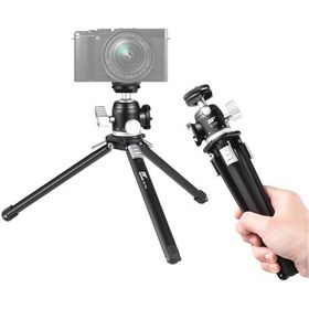 Resim Maiyame Üçayak Masaüstü Tripod 360 Panoramik Mini Küre Başlı Tam Metal 11lbs Yük Kapas 