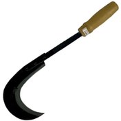 Resim Belle Fusion Sürmene Kırmızı Plastik Saplı Orak 43 Cm - Buğday Hasadı 