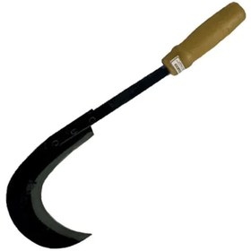 Resim Belle Fusion Sürmene Kırmızı Plastik Saplı Orak 43 Cm - Buğday Hasadı 