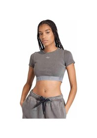Resim Ke3222-k Adidas Ess Wash T Kadın T-shirt Gri Ke3222-k 
