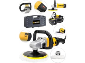 Resim Graizer Alman 4100 Watt Bakir Sargili 6 Kademe Devir Ayarlı Polisaj Makinasi Zımpara Pasta Cila Makinesi 