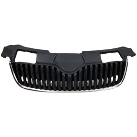 Resim Skoda Fabia Roomster 2007-2010 Nikelajlı Panjur Izgarası + Çerçeve 