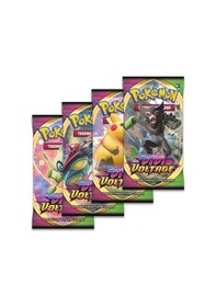 Resim Pokemon Oyun Kartı Tcg Sword&shield Vivid Voltage Booster Pack - 4 Paket 40 Kart 