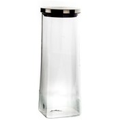 Resim Klt Geo Metal Kapak Cam Saklama Kabı 1700 Ml 