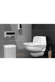 Resim CWS Kırmızı Paradise Seat Cleaner Klozet Kapağı Dezenfektan Dispanseri Aparatı Ve Yedek Kartuş 300 Ml 