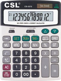 Resim Csl Cs-2372 12 Hane Masa Tipi İşlem Kontrollü Hesap Makinesi 010 