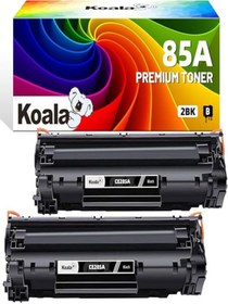 Resim HP 85A CE285A for HP LaserJet Pro P1102 P1102w P1106 M1132 M1212nf M1217nfw(Black, DIN Pack 2) AURA 