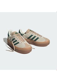 Resim Adidas Id7056 Gazelle Bold W Kadın Günlük Spor Ayakkabısı Krem 