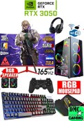 Resim DMC N263(PUBG,GTA 5) Ryzen 5 3600,16gb Ram,1tb Hdd,256gb Ssd,rtx3050,24''oyuncu Masaüstü Bilgisayar 
