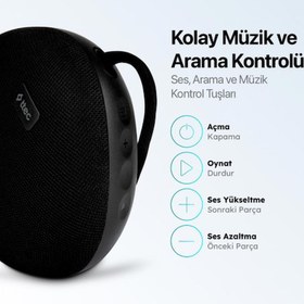 Resim Ttec Rock Taşınabilir Kablosuz Bluetooth Hoparlör 