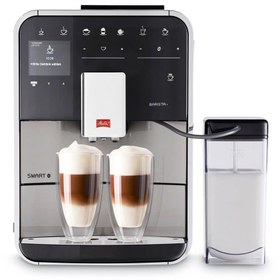 Resim Melitta Caffeo Barista T Smart Tam Otomatik Kahve Makinesi Paslanmaz Çelik 