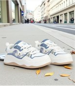 Resim Benetton 12157 Beyaz Tam Ortopedik Sneaker Günlük Kadın Spor Ayakkabı 