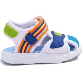 Resim Vicco Flow Iı 332p24y202 Beyaz Mavi Ortopedik Günlük Erkek Çocuk Spor Sandalet 001 