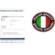 Resim DASQUA 1310-0010 600mm TEK ÇENE MEKANİK KUMPAS 0,02 