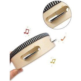 Resim Temel Ahşap Zilli Tef 15 Cm 