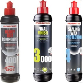 Resim Menzerna 400 3000 Sealing Wax Boya Koruma Seti 250 ml 