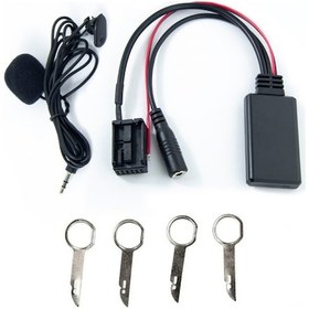 Resim Padalink Ford Araçlar İçin Kablosuz Bluetooth Müzik Adaptörü - Cd Çalar Portu Bağlantılı, Mikrofonlu, 12 Pin 