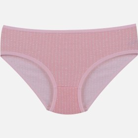 Resim Koza İç Giyim Kız Çocuk 3'lü Penguen Desenli Slip 1050 Beyaz - Pembe 