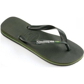 Resim Havaınas Brasıl Logo Green Olıve/green Olıve-5190 Koyu Yeşil 