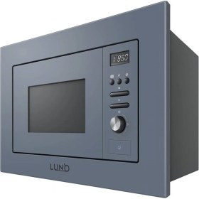 Resim Silverline Luno LM018S Ankastre Mikrodalga Fırın-Gri 