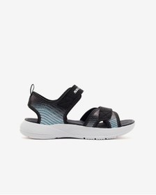Resim Skechers Mıcrospec-splash Büyük Erkek Çocuk Siyah Sandalet 407034l Bksl Siyah 