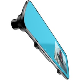 Resim Genel Markalar Evercar X03 4.7 Inch Ekran 120" Lens Açısı 720p - 1080p Dikiz Aynası Ön-arka Araç Içi Kamera 