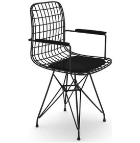 Resim Knsz Masa Sandalye Takımı Hem75mazlum Byzsyh 060 060 Klç 1 Sandalye Syhsyh Kolçaklı 