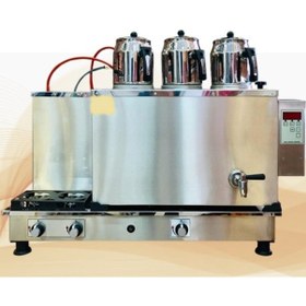 Resim Elektrikli Çay Ocağı Su Kazanı Bakır Dışı Paslanmaz Çay Ocak 