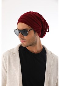 Resim Elif İç Giyim Erkek Bordo İpli Bere 