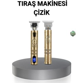 Resim Derin Stok Kablosuz Şarjlı Profesyonel Tıraş Makinesi - 1800 Mah Lityum Pil 
