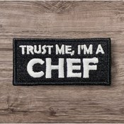 Resim Ex Patch Trust Me I'm A Chef Peçi Arması Patch 8 X 5 Cm 