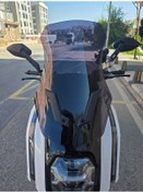 Resim Motocam Dofern Jdf 250 T Siperlik Ön Cam 2024-2025 Model 60cm Siyah Renkli 4mm Uzun Cam 