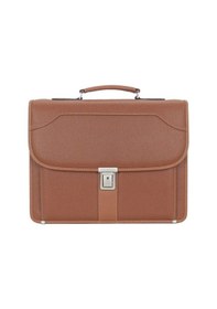 Resim Case Club Notebook Laptop Evrak Çantası 15.6'inç 5 Bölmeli Su Geçirmez Omuz Askılı Taba 