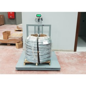 Resim İMMAX Siperli Direkli Baskül 120x20 Cm 3 Ton Şarjlı 