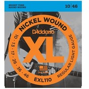 Resim D'Addario EXL110 Elektro Gitar Teli (10-46) 