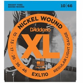 Resim D'Addario EXL110 Elektro Gitar Teli (10-46) 