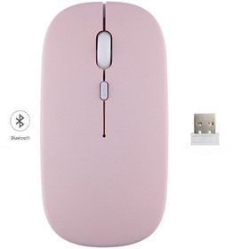 Resim Alfa MEC Samsung Galaxy Tab A T290 T295 T297 Uyumlu Mouse Bluetooth Wireless Şarj Edilebilir Fare 2.4g 