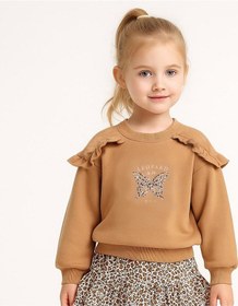 Resim Overdo Kids Kız 5-8 Yaş Taş Baskılı Sweat Çok Renkli 