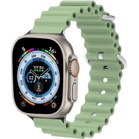 Resim iOS Uyumlu Watch Ultra 49mm Ve Watch Ultra 2 49mm / Serisi 9 & 8 & 7 45mm / Se 3 & Se 2 & 6 & 4 4 1 42mm Akıllı Saat Aks. 47901066 