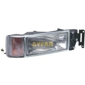 Resim Far - Sol Elektrikli Motorsuz Sinyal Lambalı Ayfar Iveco Eurotech Eurostar 1991-2002 Uyumlu 
