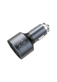 Resim Ekılıf - Araç Şarj Seti Zr-c703q Micro 2 İn 1 - Siyah - T10057 Siyah 