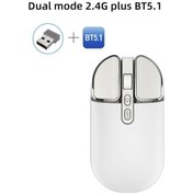 Resim Besthome1 Yifomall 2.4g Bluetooth 5.1 Kablosuz Şarjlı Fare - Uv Kaplı, Taşınabilir Diğer 