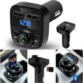 Resim İntora Bluetooth Fm Transmitter Car X8 