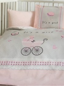 Resim Özdilek Ranforce Bebe Nevresim Takımı Jouets Pembe 