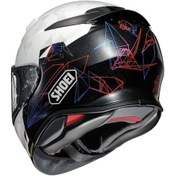 Resim Shoei NXR 2 Origami Full Face Motosiklet Kaskı 67018 Beyaz Siyah 