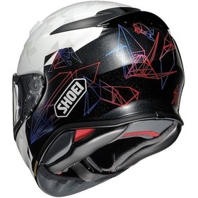 Resim Shoei NXR 2 Origami Full Face Motosiklet Kaskı 67018 Beyaz Siyah 