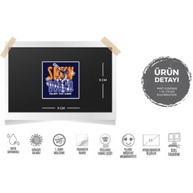 Resim Bay Etiket Hbg102 Snowboard Yazili Etiket 