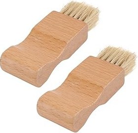 Resim VALICLUD 4adet Amaçlı Ahşap Ayakkabı Temizleme Fırçası Dayanıklı Ve Kullanışlı Ayakkabı Bakım Aracı Haki 