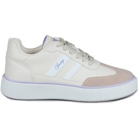 Resim Jump 28146 Beyaz - Pembe Kadın Sneaker Günlük Spor Ayakkabı Beyaz - Pembe 