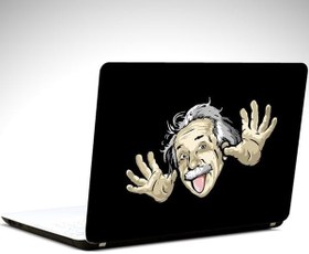 Resim Einstein Laptop Sticker LS0293 10 İnch (25X19CM) 